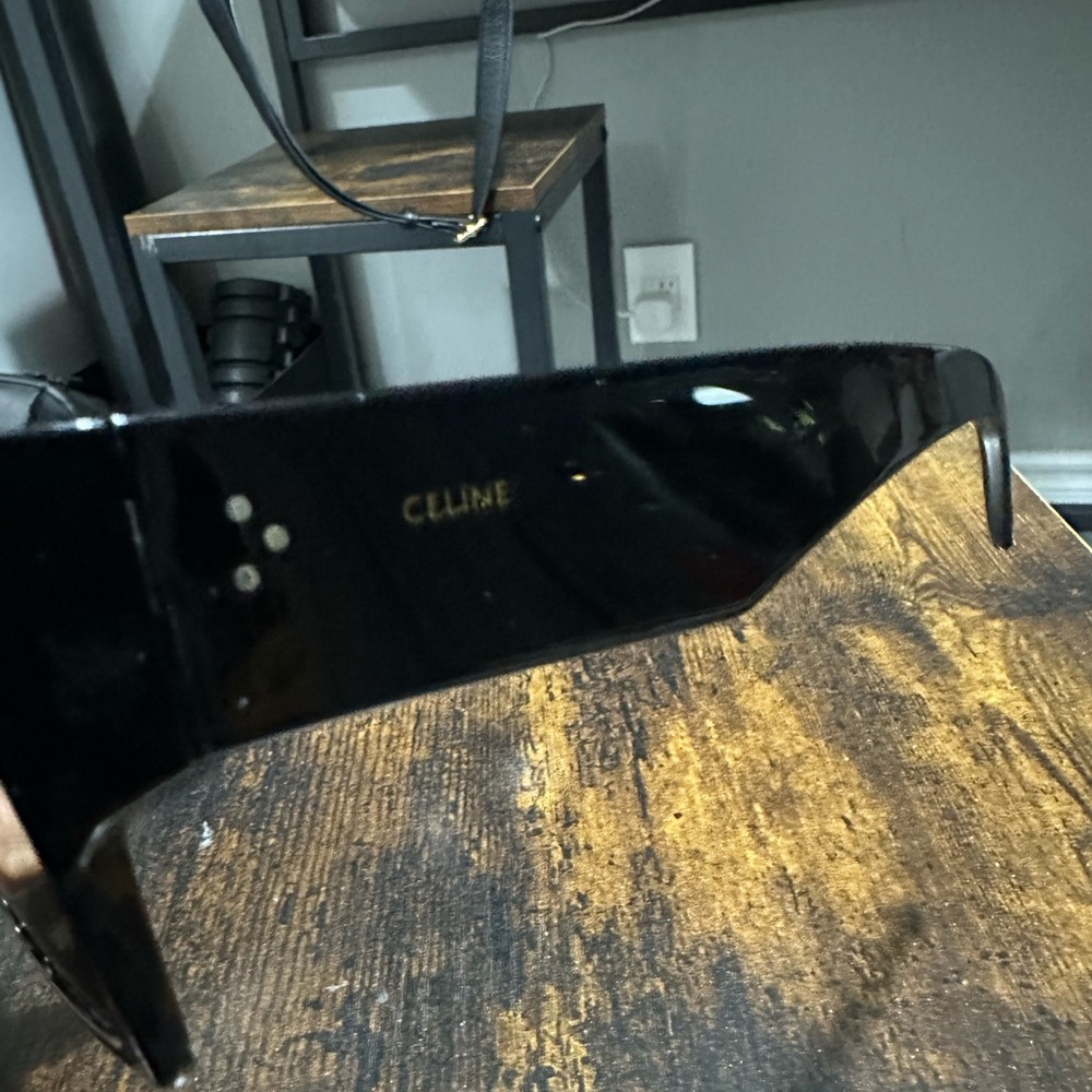 Celine Glossy Black Sunglasses